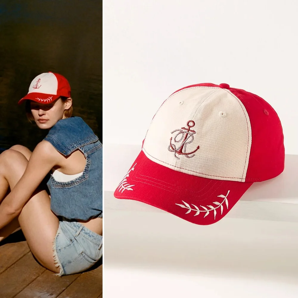 NWT, Anthropologie, Coney Island Picnic Nautical Monogram 